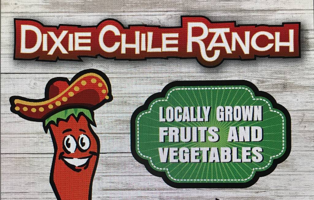 Dixie Chile Ranch Sign